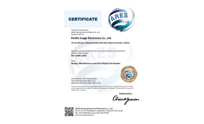 We are ISO13485 certified